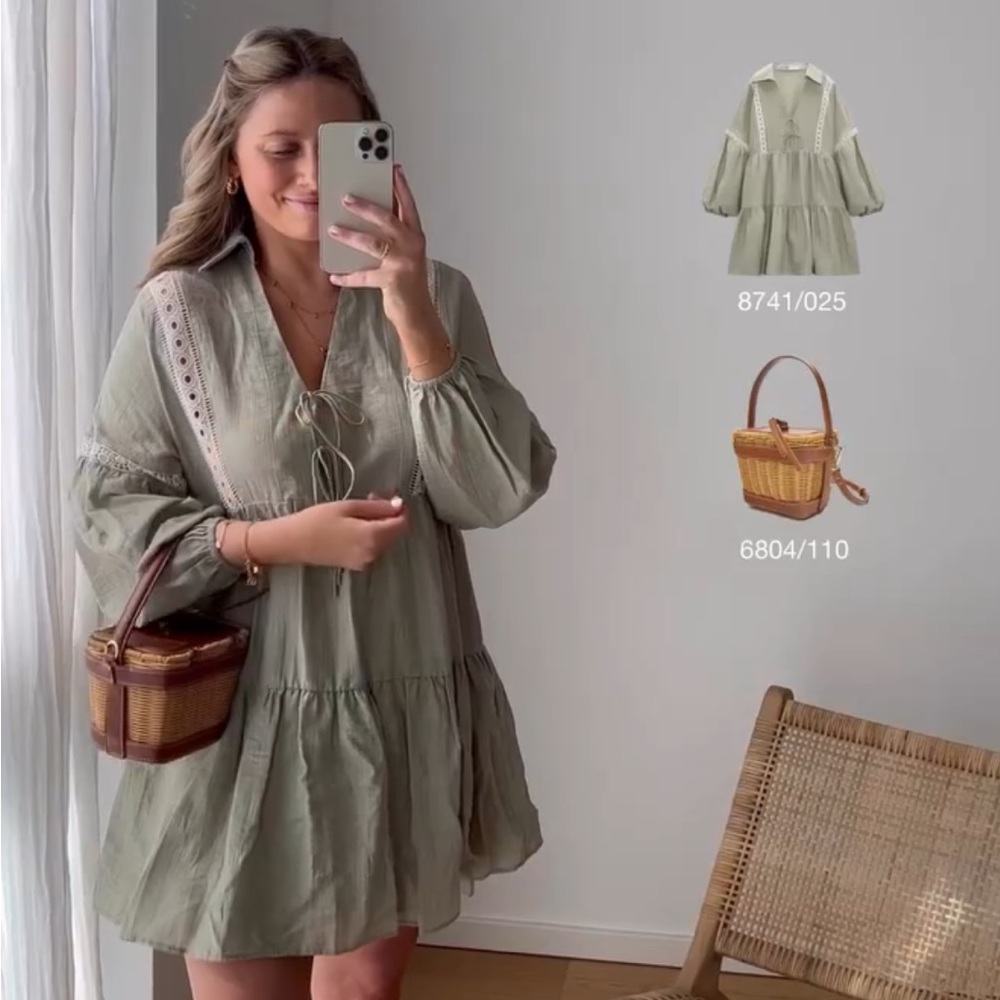 NWT Bloggers Favorite Oversized Tiered Dress